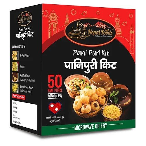 Pani Puri Kit (50 puri + Boondi + Sweet Pani + Spicy pani)