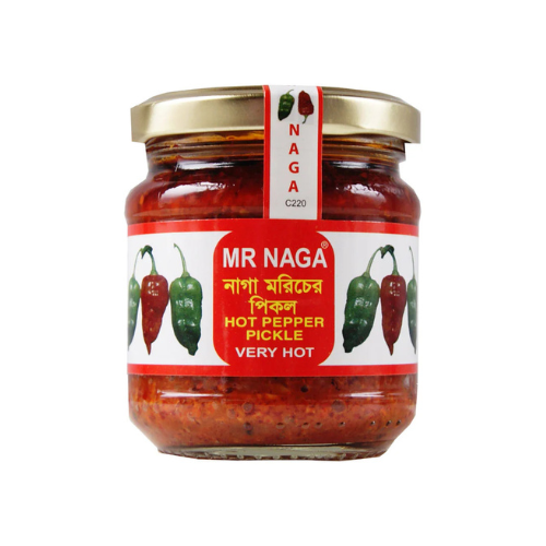 MR Naga Hot Pepper Pickle 190gm
