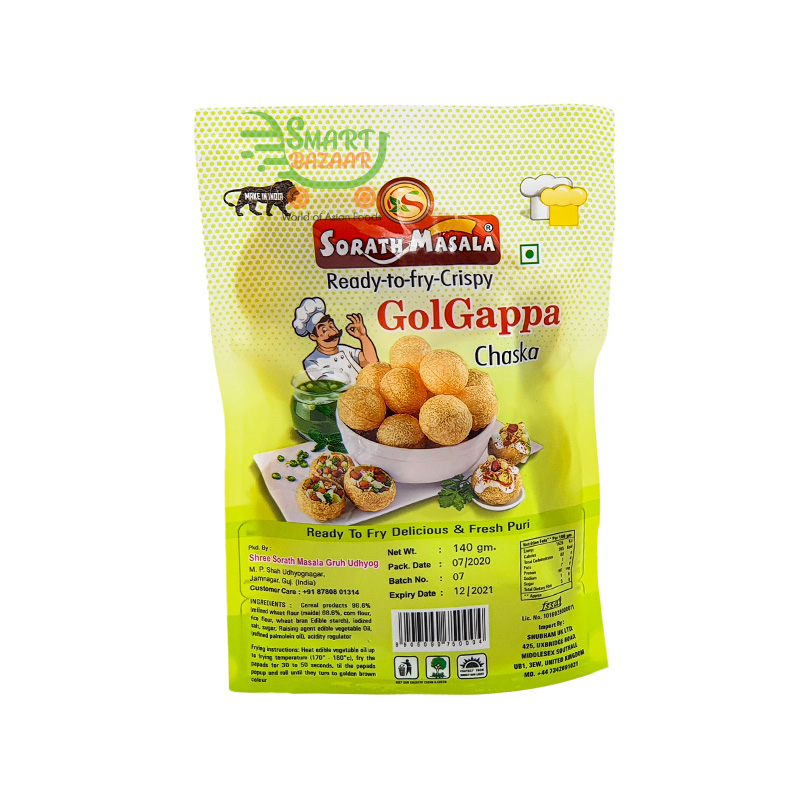 Sorath Gol Guppa (Ready to fry)