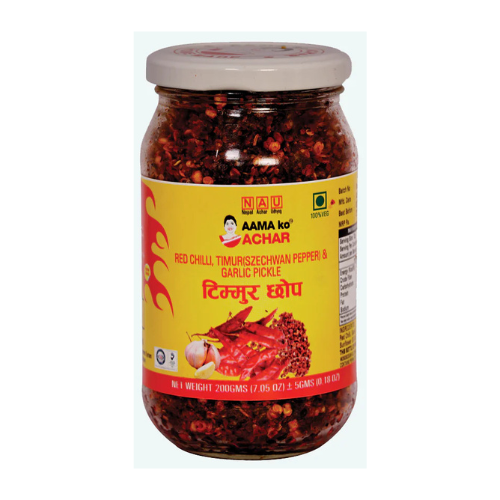 Aama Ko Achar Red Chilli, Timur (Szechwan Pepper) & Garlic (Timur Chhop)